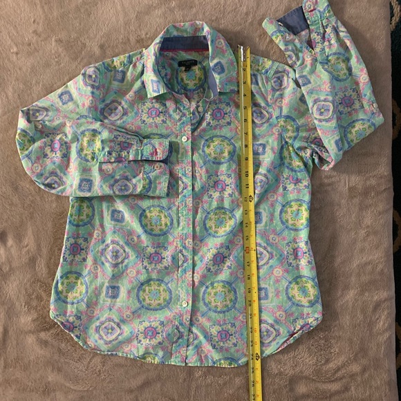 Talbots Button up Shirt Petite Medium - Picture 8 of 8